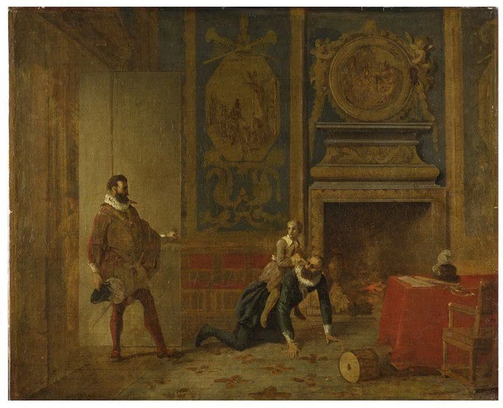 Re di Francia Enrico IV gioca con i suoi figli - Victoria and Albert Museum, Londra